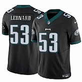 Men & Women & Youth Philadelphia Eagles #53 Shaquille Leonard Black 2023 F.U.S.E. Vapor Untouchable Limited Stitched Jersey,baseball caps,new era cap wholesale,wholesale hats